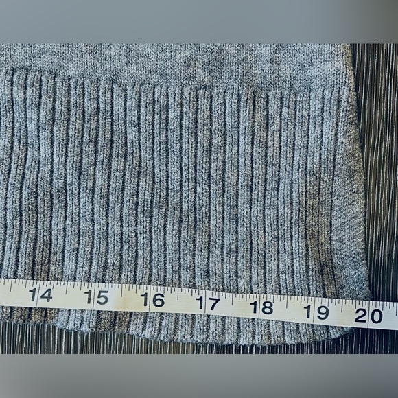 Anthropologie Sweater Paloma Knit Cowl Neck in Gray Size XS - Picture 12 of 12